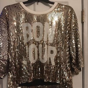 Fashion Nova Sequin Top